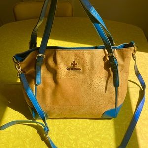 Great Condition Natural Cork Handbag